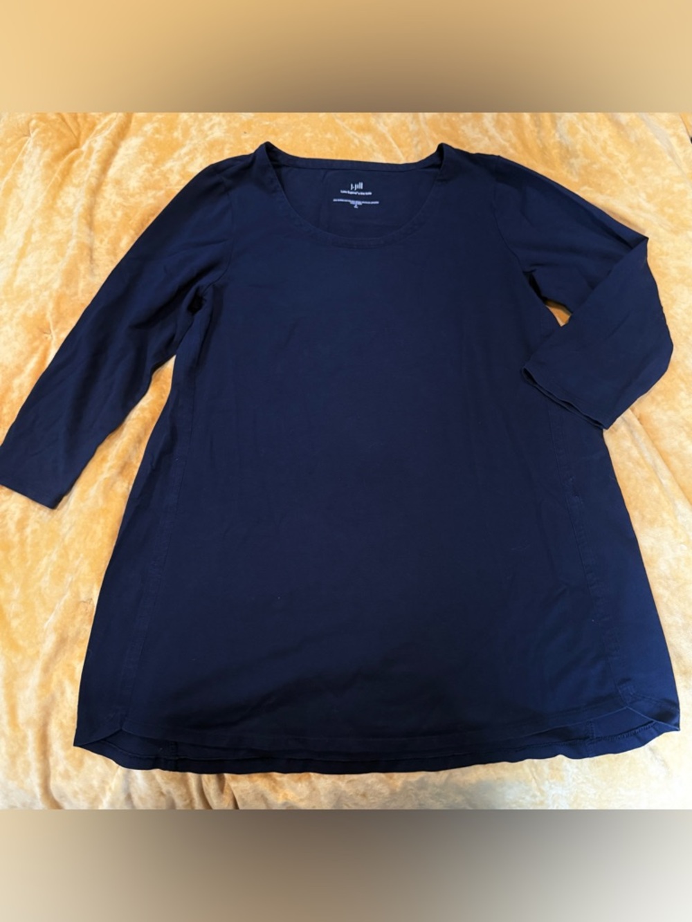 J. Jill Luxe Supima A-Line Tunic in Black